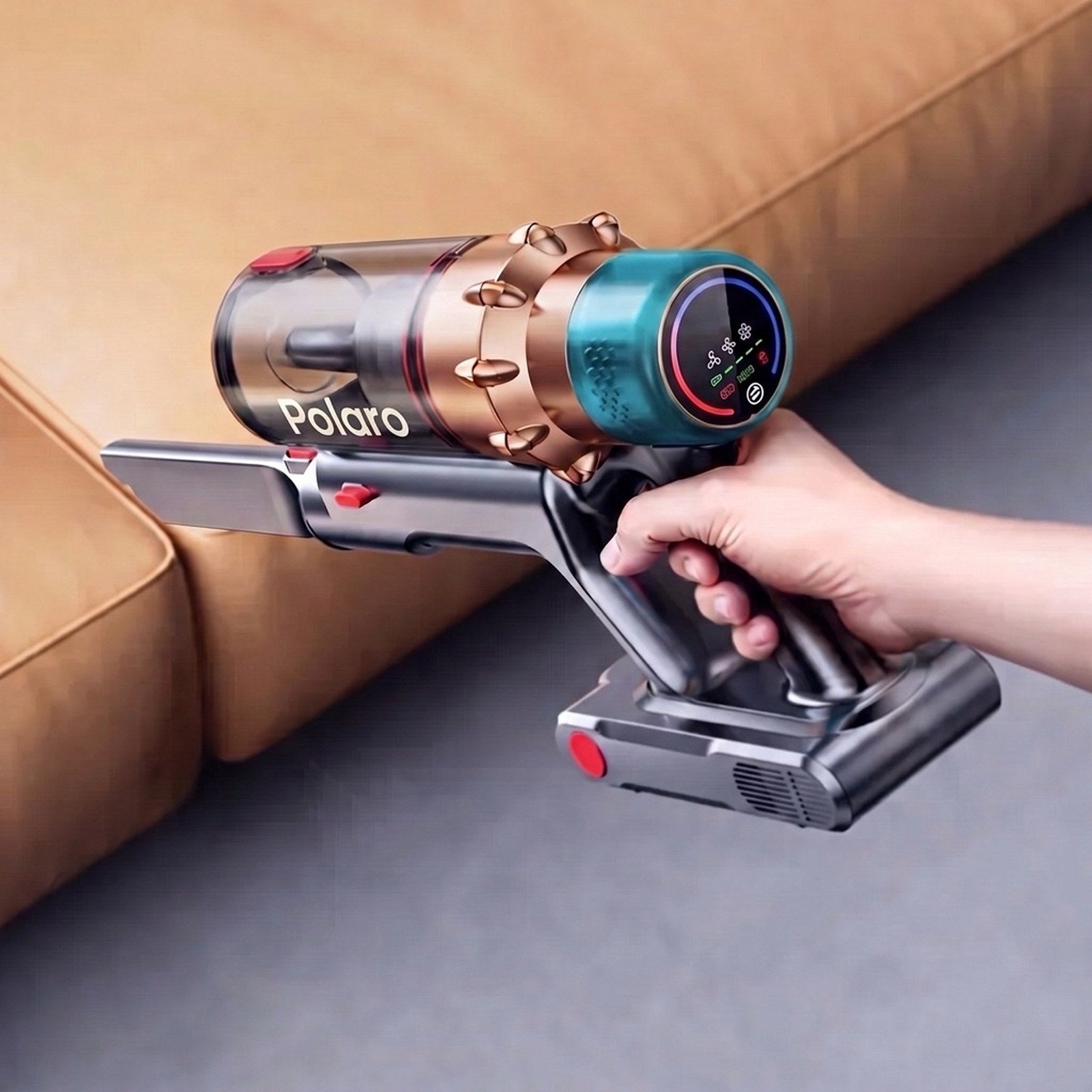 Cleaning sofa crevices